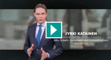 Video:
Kommissionsvizepräsident Jyrki Katainen erklärt den neuen strategischen Investitionsplan der EU.