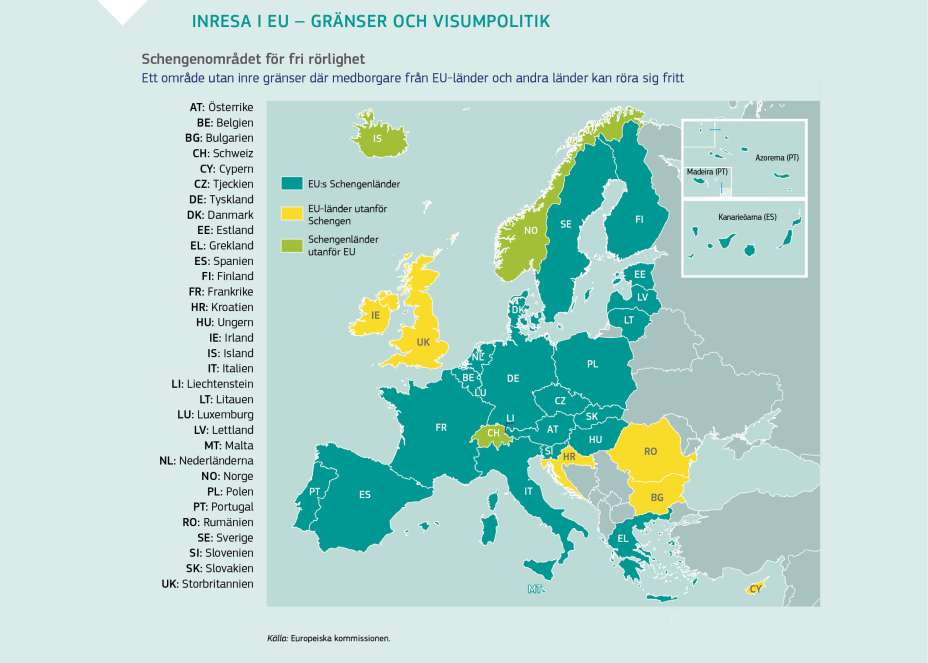 INRESA I EU – GRÄNSER OCH VISUMPOLITIK