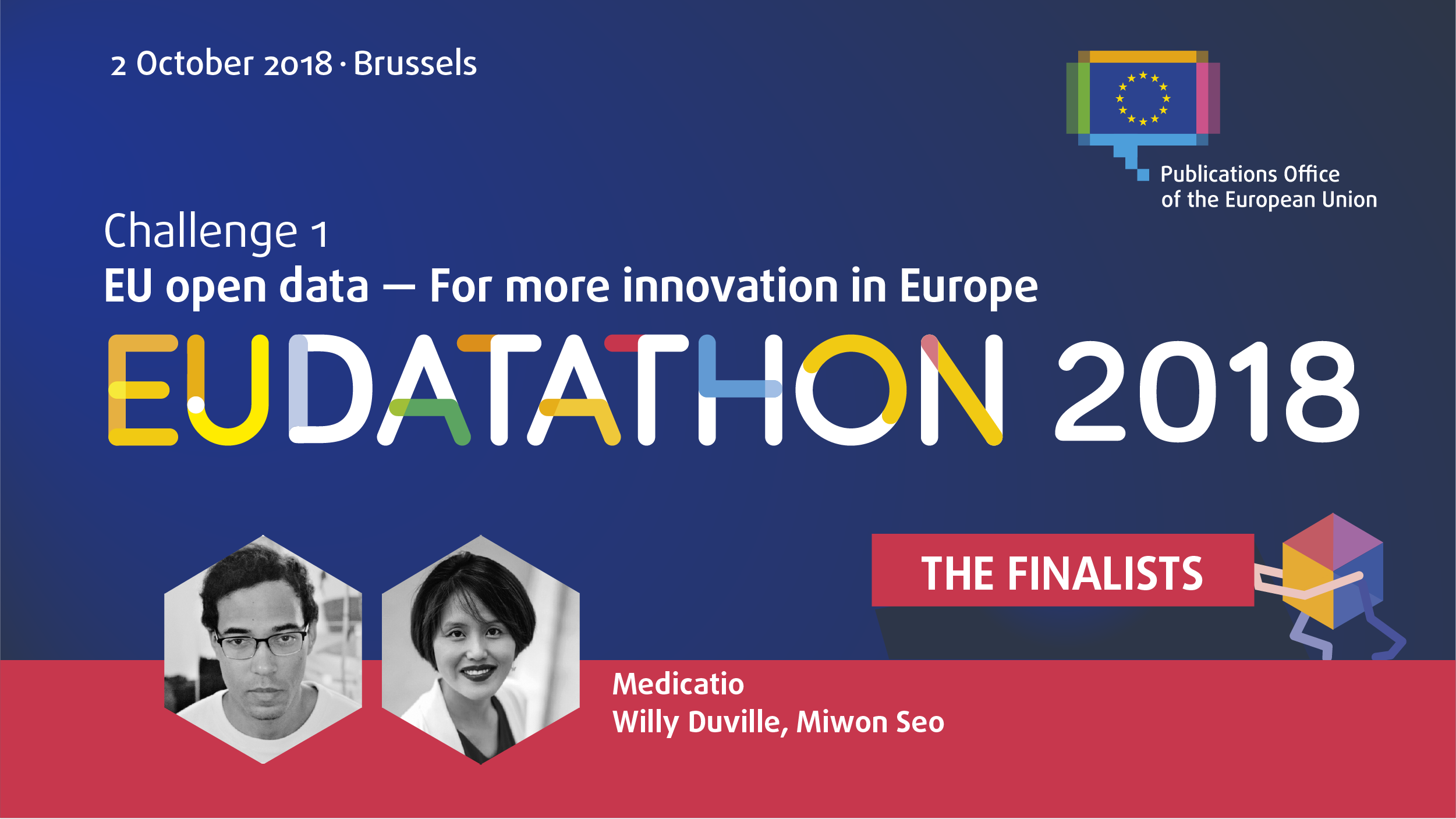 EU Datathon 2018 images for all challenges