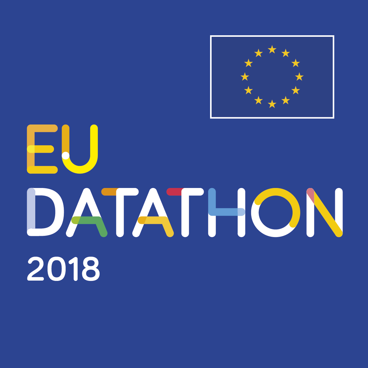 EU Datathon 2018 squared image