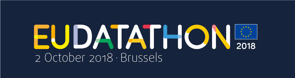 EU Datathon 2018 banner black