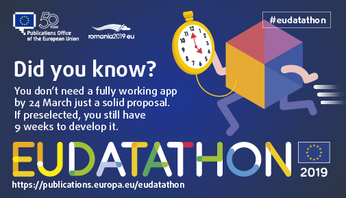 EU Datathon 2019 clock