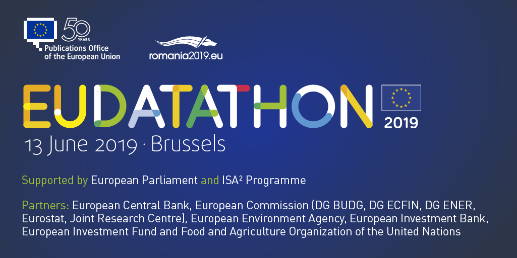 EU Datathon 2019 partners of the event