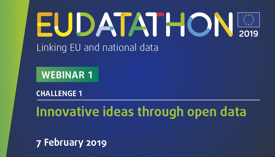 EU Datathon 2019 webinar 1