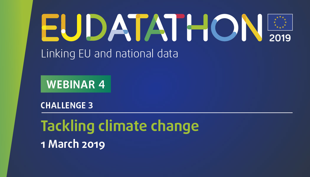 EU Datathon 2019 webinar 4