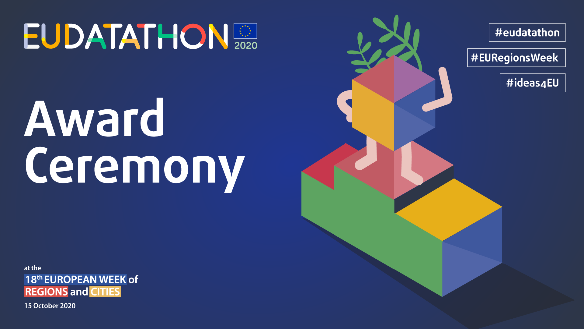 EU Datathon 2020 award ceremony