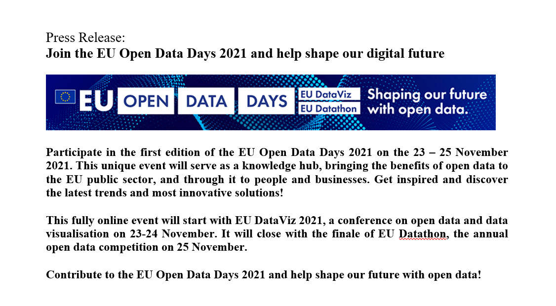 Press EU-Open-Data-Days_Press-release_BG