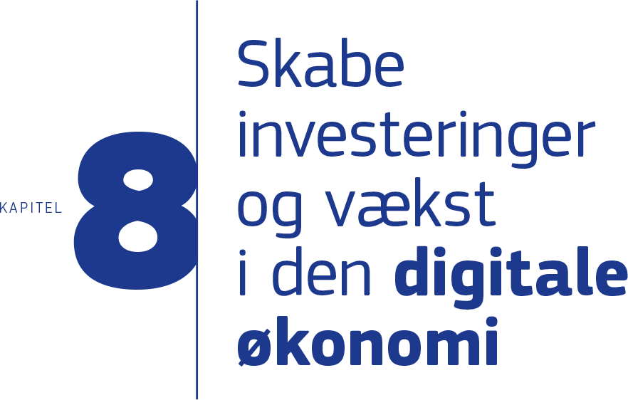 Kapitel 8: Skabe investeringer og vækst i den digitale økonomi