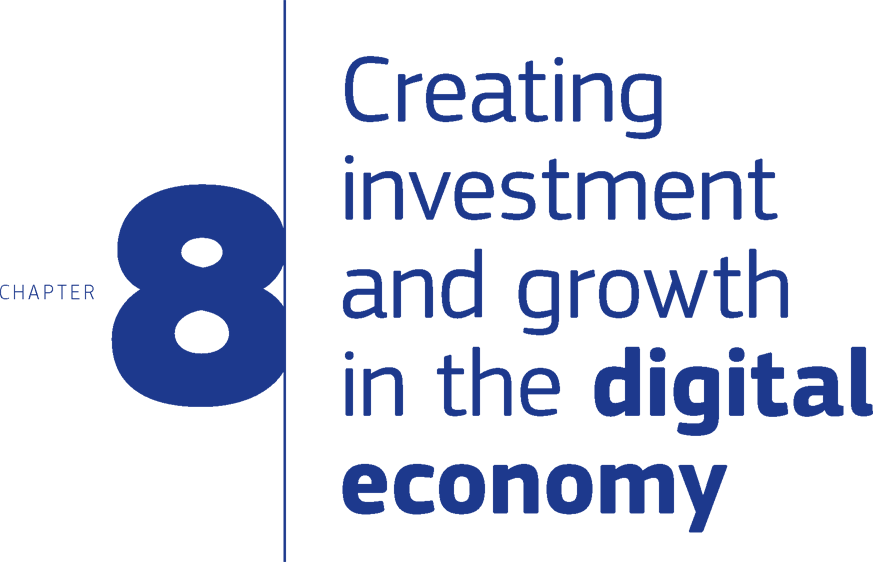 Chapter 8: Creating investment and growth in the digital economy
