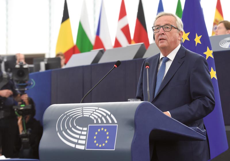 Euroopan komission puheenjohtaja Jean-Claude Juncker