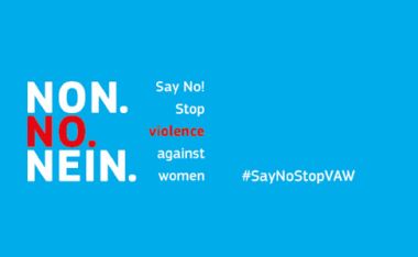 Imagem: Em 2016, no Dia Internacional para a Eliminação da Violência contra as Mulheres (25 de novembro), a Comissão Europeia lançou uma campanha para o efeito. © União Europeia