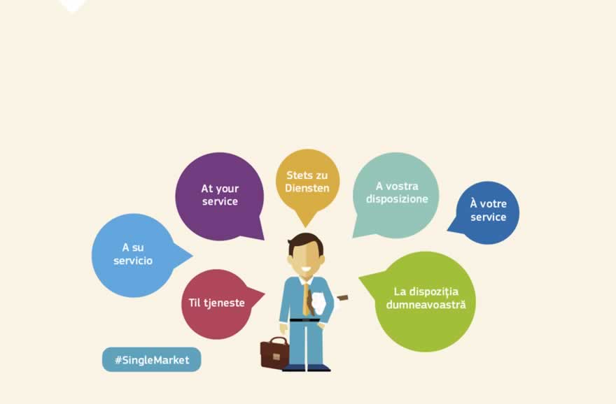 Infografik: Servicesektoren repræsenterer to tredjedele af EU's økonomi og står for 90 % af jobskabelsen. For at få det indre marked til at fungere bedre for både borgere og virksomheder i Europa fremlagde Kommissionen en pakke med foranstaltninger, som kan gøre det nemmere for virksomheder og erhvervsdrivende at tilbyde tjenesteydelser til alle i EU.