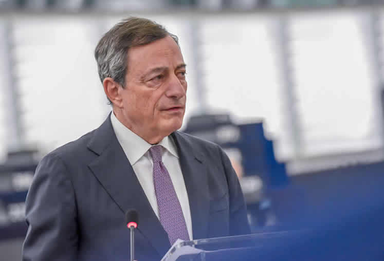 Image: Mario Draghi, President of the European Central Bank, discussing the European Central Bank Annual Report for 2016 at the plenary session of the European Parliament, Strasbourg, France, 5 February 2018. © European Union