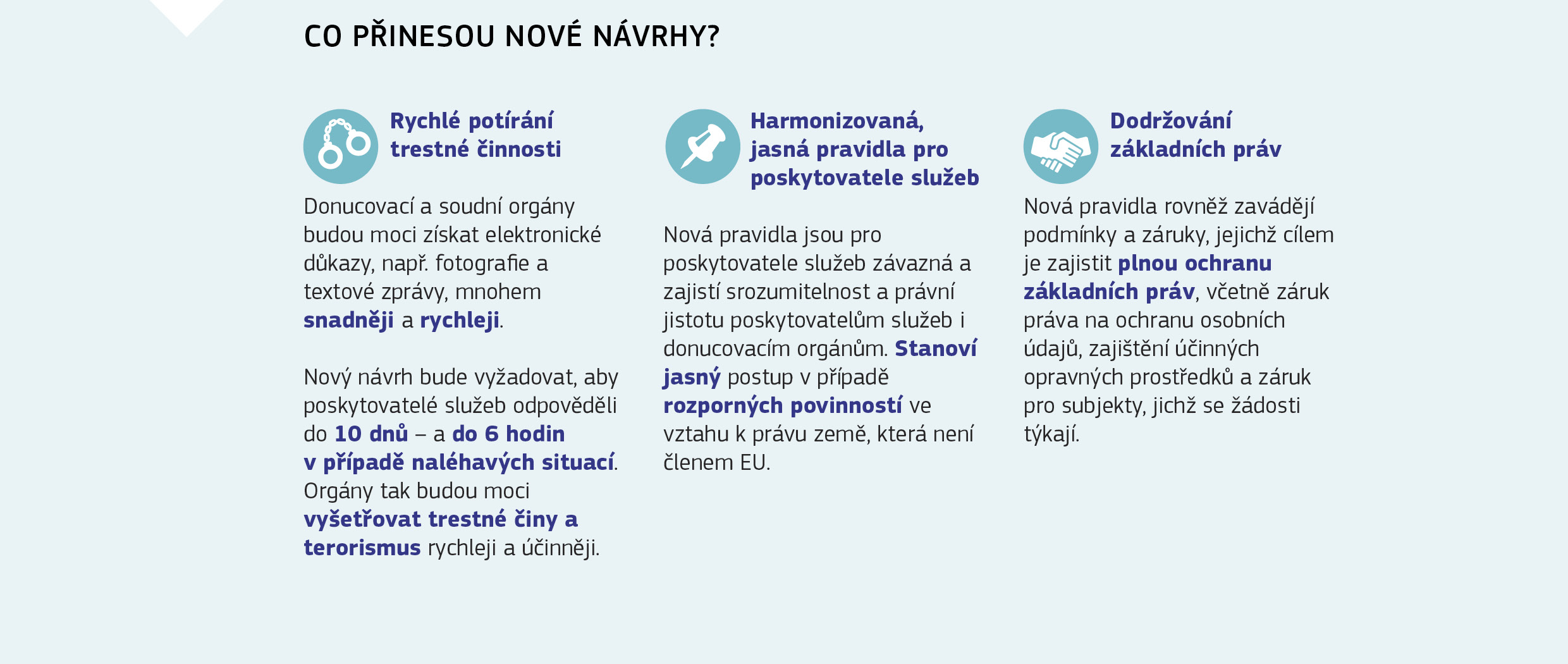 CO PŘINESOU NOVÉ NÁVRHY? 