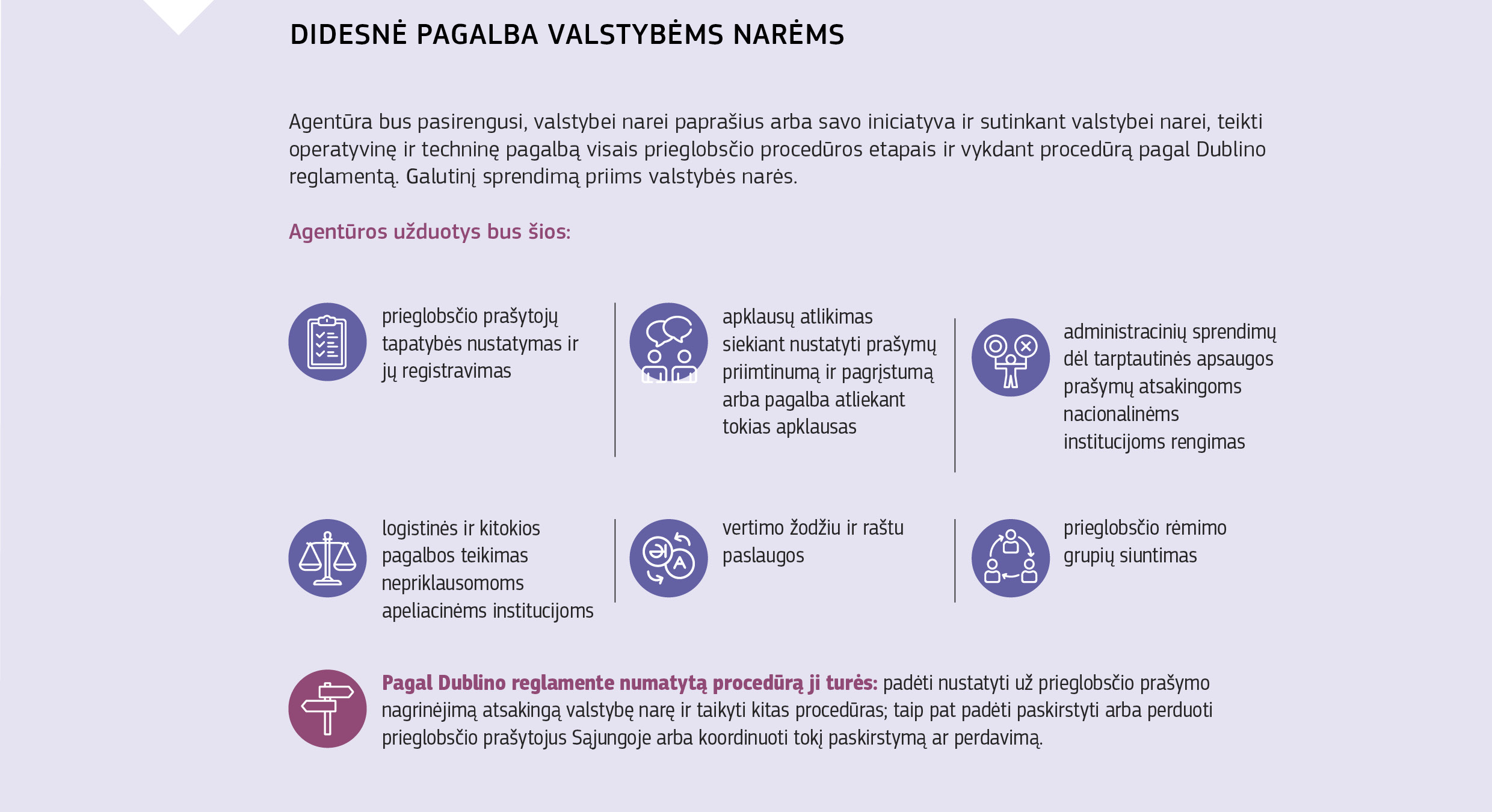 DIDESNĖ PAGALBA VALSTYBĖMS NARĖMS