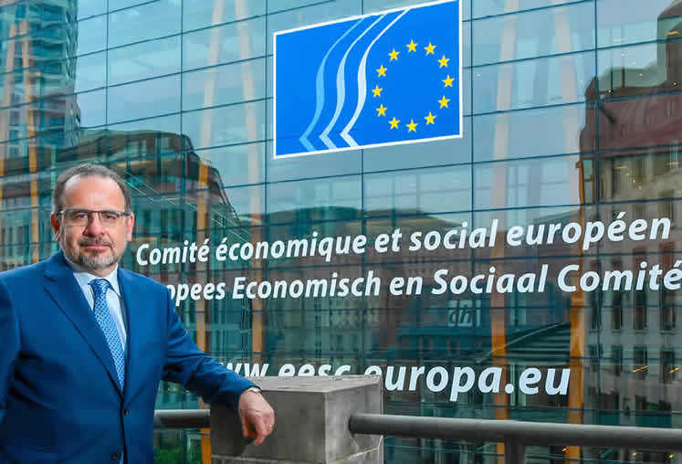Image: Luca Jahier was elected President of the European Economic and Social Committee in April 2018. © European Union