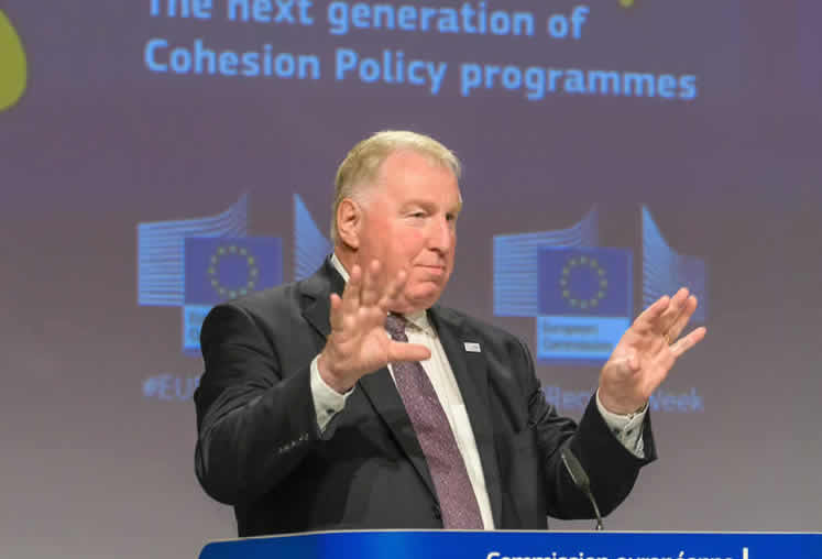 Image: Karl-Heinz Lambertz, President of the Committee of the Regions, presenting the European Week of Regions and Cities 2018 and the next generation of Cohesion Policy Programmes, Brussels, Belgium, 8 October 2018. © European Union