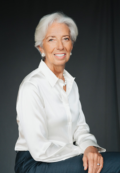 Portrét Christiny Lagarde