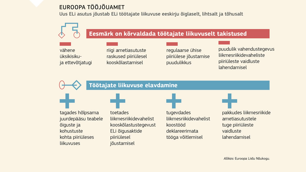 Euroopa Tööjõuameti rolli kokkuvõte