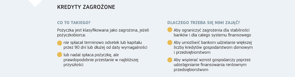 Wyjaśnienie dotyczące kredytów zagrożonych i ich negatywnego wpływu