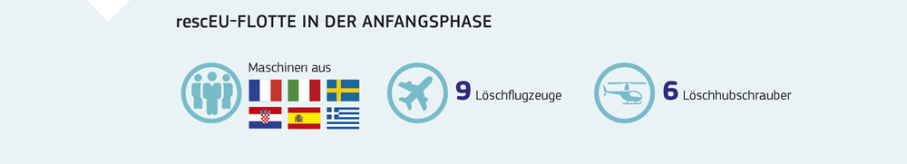 Zusammenfassung zu den Flugmaschinen der rescEU-Übergangsflotte
