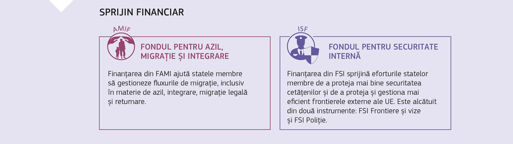 Prezentare succintă a fondurilor de gestionare a migrației