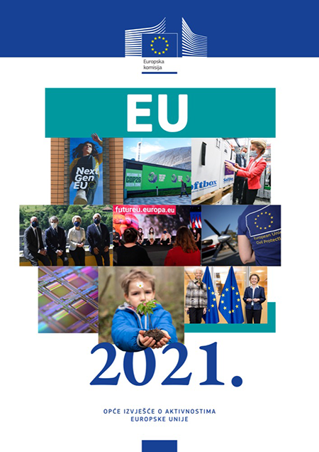 Front cover of 
The EU in 2021 - General Report on the Activities of the European Union