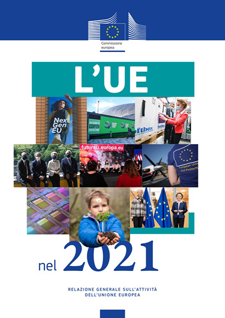 Front cover of 
The EU in 2021 - General Report on the Activities of the European Union