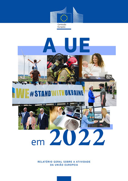 Capa da publicação UE em 2022 — Relatório geral das atividades da União Europeia
