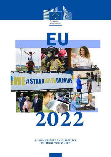 Omslagsbild av EU 2022 - Allmän rapport om Europeiska unionens verksamhet