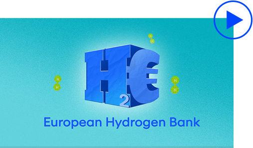 Een video over de rol van hernieuwbare waterstof in de transitie naar schone energie. Er is speciale aandacht voor de Europese waterstofbank, een financieel instrument om de productie van waterstof te stimuleren, de kosten te verlagen, producenten met consumenten te verbinden en investeringen die de overgang naar hernieuwbare energiebronnen ondersteunen aan te moedigen.