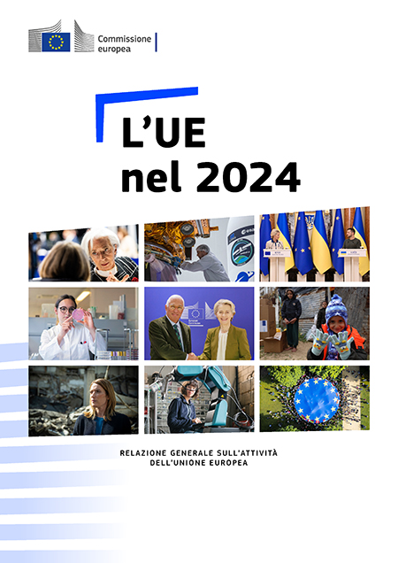 Copertina della pubblicazione L’UE nel 2024  — Relazione generale sull’attività dell’Unione europea