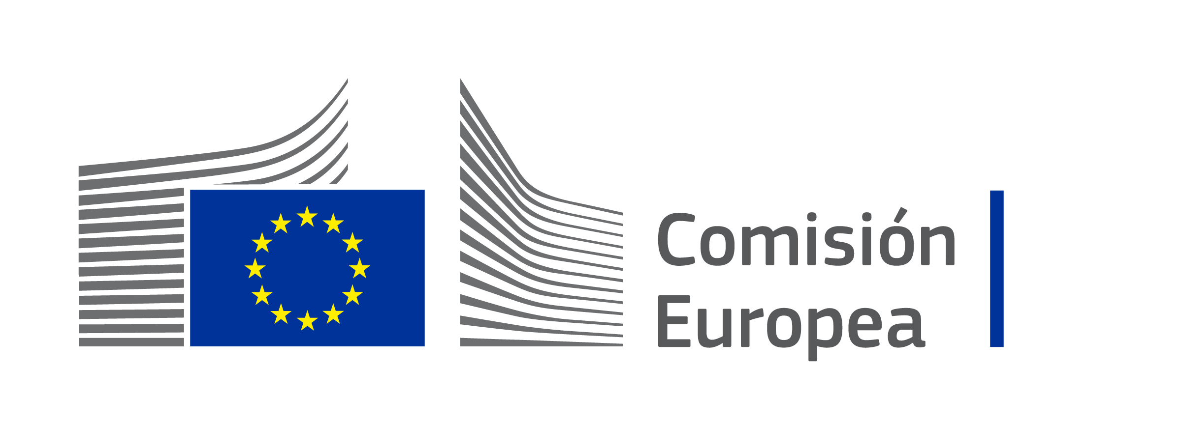 Logotipo de la Comisión Europea.