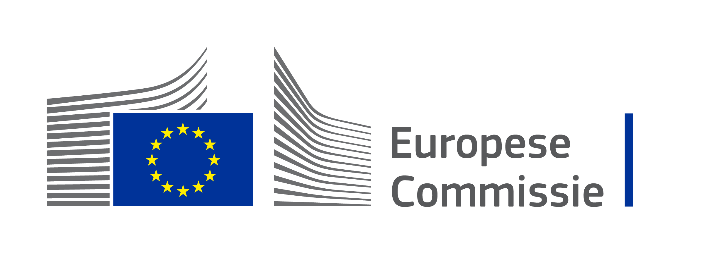 Logo van de Europese Commissie.