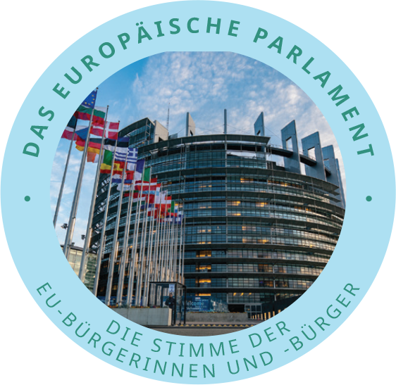 Foto des Louise-Weiss-Gebäudes, Sitz des Europäischen Parlaments in Straßburg