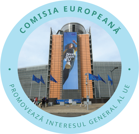 Imagine cu clădirea Berlaymont, care este principala clădire a Comisiei Europene la Bruxelles.