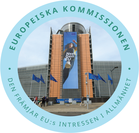 Foto av Berlaymont, som är EU-kommissionens huvudbyggnad i Bryssel.