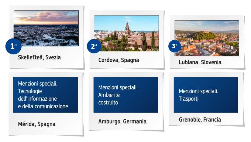 Città vincitrici del Premio Città Accessibile 2023